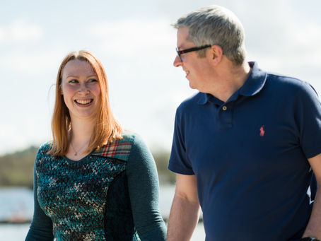 Lodge on Loch Lomond Engagement Shoot | Adrienne + John